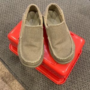 Boys Crocs loafer style shoes